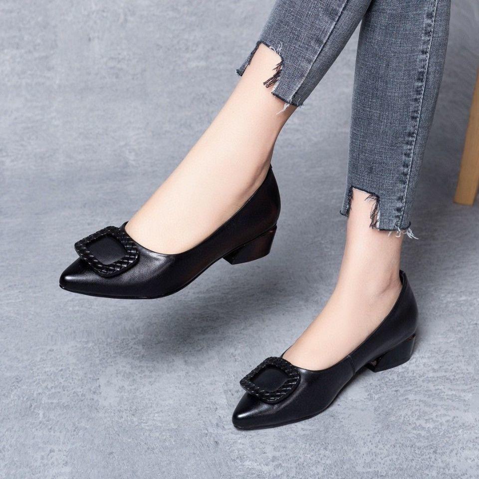 Soft Leather Point-Toe Pumps