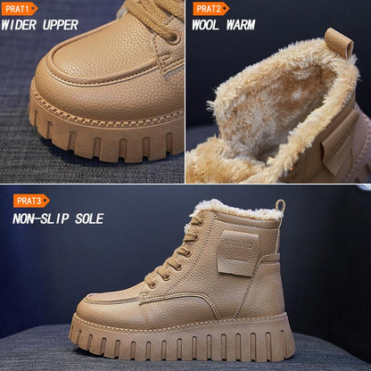 Winter high top all match sports cotton shoes