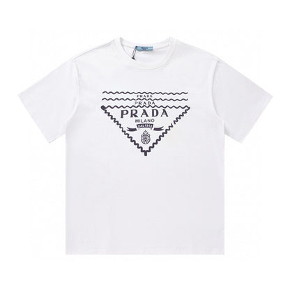 Simple Triangle Print T-shirt