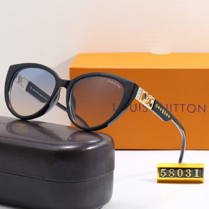 Diamond Hollow Letter Frame Sunglasses