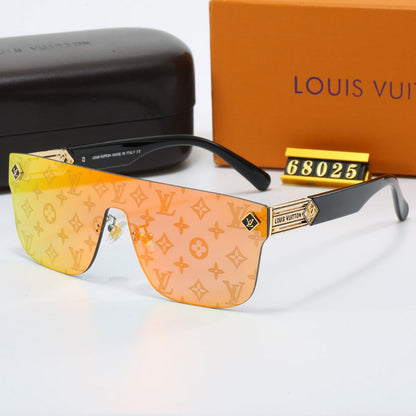 Fashion New Retro Watermark Sunglasses