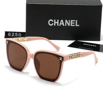 Classic Fashion Letter Metal Frame Sunglasses