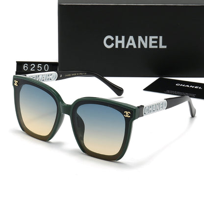 Classic Fashion Letter Metal Frame Sunglasses