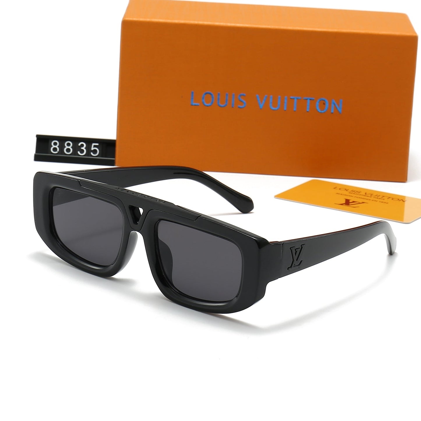 Gradient Acetate Frame Metal Sunglasses