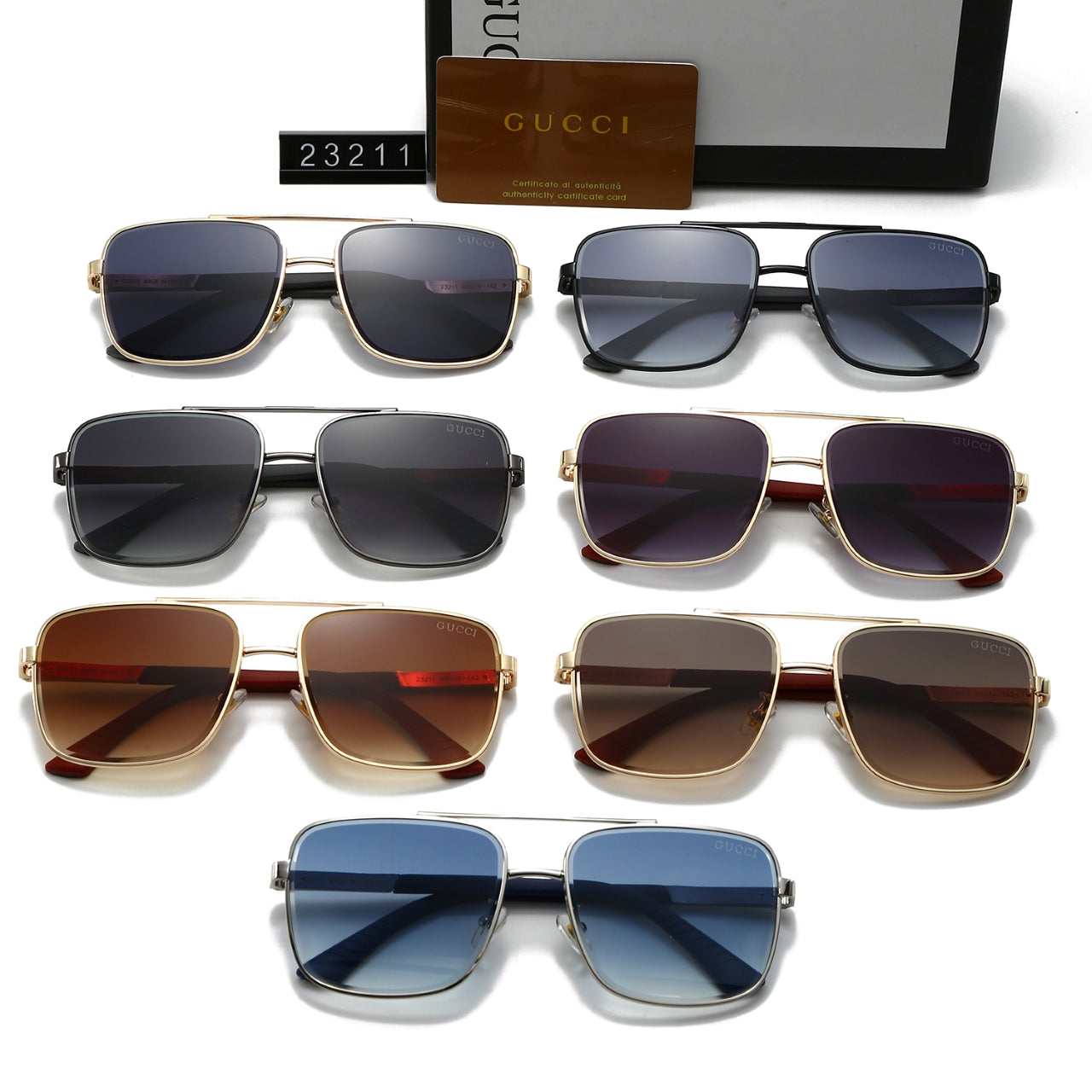 Fashion Polarized Metal Sunglasses